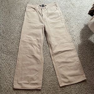 NWOT HIGH WAISTED WIDE LEG JEANS